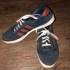 Blue adidas Kiel sneakers size 10